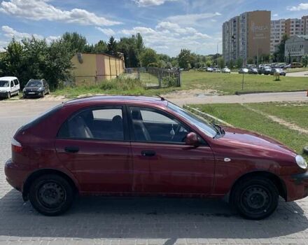 Красный ЗАЗ Ланос, объемом двигателя 1.5 л и пробегом 89 тыс. км за 3300 $, фото 1 на Automoto.ua
