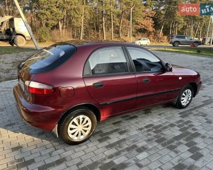 Красный ЗАЗ Ланос, объемом двигателя 1.4 л и пробегом 60 тыс. км за 4100 $, фото 3 на Automoto.ua