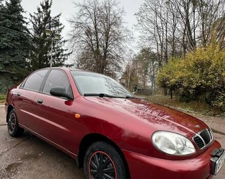 Красный ЗАЗ Ланос, объемом двигателя 1.3 л и пробегом 192 тыс. км за 2300 $, фото 15 на Automoto.ua