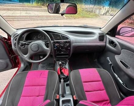 Красный ЗАЗ Ланос, объемом двигателя 1.3 л и пробегом 192 тыс. км за 2300 $, фото 20 на Automoto.ua