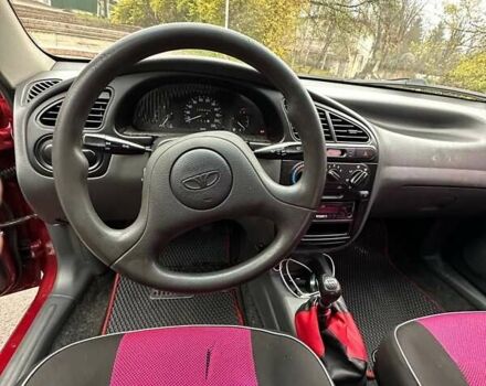 Красный ЗАЗ Ланос, объемом двигателя 1.3 л и пробегом 192 тыс. км за 2300 $, фото 19 на Automoto.ua