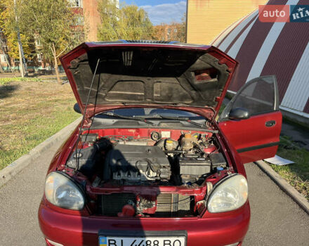 Красный ЗАЗ Ланос, объемом двигателя 1.39 л и пробегом 227 тыс. км за 1600 $, фото 13 на Automoto.ua