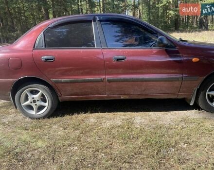 Червоний ЗАЗ Ланос, об'ємом двигуна 1.5 л та пробігом 206 тис. км за 2250 $, фото 3 на Automoto.ua