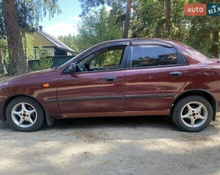 Червоний ЗАЗ Ланос, об'ємом двигуна 1.5 л та пробігом 206 тис. км за 2250 $, фото 2 на Automoto.ua