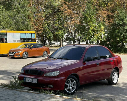 Червоний ЗАЗ Ланос, об'ємом двигуна 1.39 л та пробігом 190 тис. км за 2500 $, фото 4 на Automoto.ua