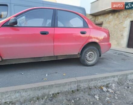 Червоний ЗАЗ Ланос, об'ємом двигуна 1.39 л та пробігом 250 тис. км за 850 $, фото 4 на Automoto.ua