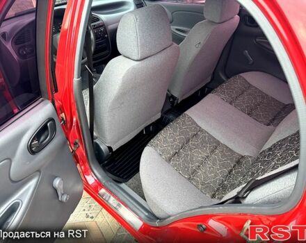 Червоний ЗАЗ Ланос, об'ємом двигуна 1.4 л та пробігом 44 тис. км за 3700 $, фото 11 на Automoto.ua