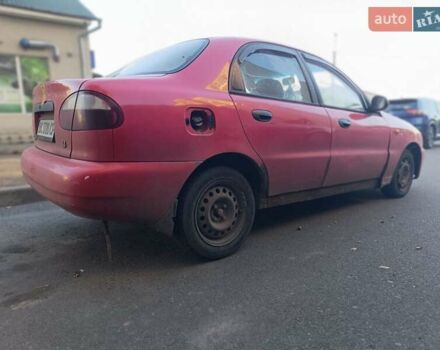 Червоний ЗАЗ Ланос, об'ємом двигуна 1.39 л та пробігом 250 тис. км за 850 $, фото 3 на Automoto.ua