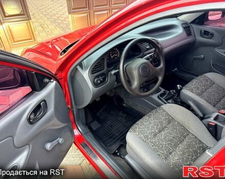 Червоний ЗАЗ Ланос, об'ємом двигуна 1.4 л та пробігом 44 тис. км за 3700 $, фото 10 на Automoto.ua