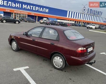 Червоний ЗАЗ Ланос, об'ємом двигуна 1.39 л та пробігом 226 тис. км за 2200 $, фото 3 на Automoto.ua