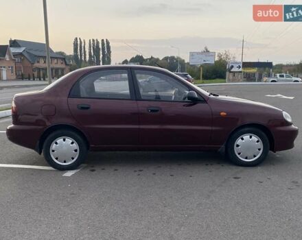 Червоний ЗАЗ Ланос, об'ємом двигуна 1.39 л та пробігом 226 тис. км за 2200 $, фото 6 на Automoto.ua