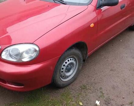 Красный ЗАЗ Ланос, объемом двигателя 1.4 л и пробегом 180 тыс. км за 2450 $, фото 1 на Automoto.ua