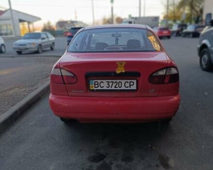 Червоний ЗАЗ Ланос, об'ємом двигуна 1.39 л та пробігом 250 тис. км за 850 $, фото 6 на Automoto.ua