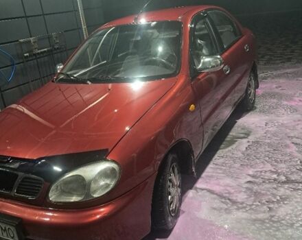 Красный ЗАЗ Ланос, объемом двигателя 1.4 л и пробегом 270 тыс. км за 1150 $, фото 4 на Automoto.ua