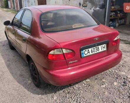 Червоний ЗАЗ Ланос, об'ємом двигуна 1.4 л та пробігом 212 тис. км за 2300 $, фото 3 на Automoto.ua