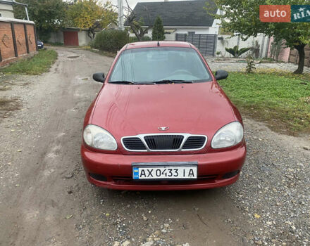 Красный ЗАЗ Ланос, объемом двигателя 1.5 л и пробегом 200 тыс. км за 1950 $, фото 6 на Automoto.ua