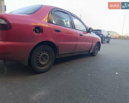 Червоний ЗАЗ Ланос, об'ємом двигуна 1.39 л та пробігом 250 тис. км за 850 $, фото 12 на Automoto.ua