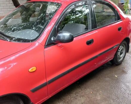 Красный ЗАЗ Ланос, объемом двигателя 1.4 л и пробегом 65 тыс. км за 3700 $, фото 2 на Automoto.ua