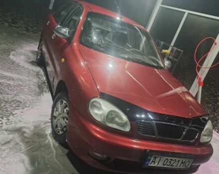 Красный ЗАЗ Ланос, объемом двигателя 1.4 л и пробегом 270 тыс. км за 1150 $, фото 1 на Automoto.ua