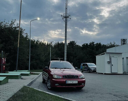 Червоний ЗАЗ Ланос, об'ємом двигуна 1.39 л та пробігом 190 тис. км за 2500 $, фото 3 на Automoto.ua