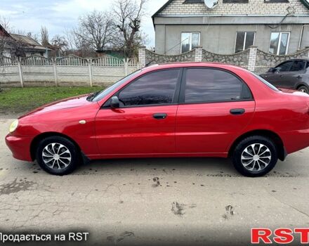 Червоний ЗАЗ Ланос, об'ємом двигуна 1.4 л та пробігом 44 тис. км за 3700 $, фото 2 на Automoto.ua