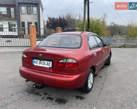 Красный ЗАЗ Ланос, объемом двигателя 1.39 л и пробегом 180 тыс. км за 1750 $, фото 4 на Automoto.ua