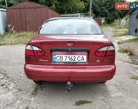 Червоний ЗАЗ Ланос, об'ємом двигуна 1.4 л та пробігом 200 тис. км за 1350 $, фото 6 на Automoto.ua