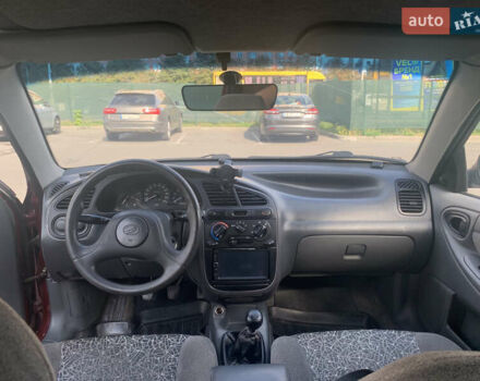 Красный ЗАЗ Ланос, объемом двигателя 1.6 л и пробегом 125 тыс. км за 2300 $, фото 26 на Automoto.ua