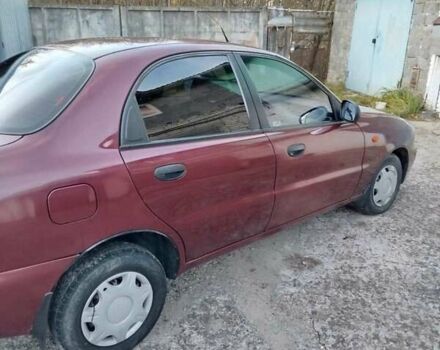 Красный ЗАЗ Ланос, объемом двигателя 1.6 л и пробегом 147 тыс. км за 2500 $, фото 3 на Automoto.ua