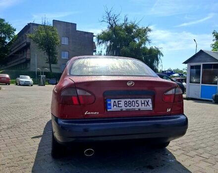 Червоний ЗАЗ Ланос, об'ємом двигуна 1.4 л та пробігом 100 тис. км за 1400 $, фото 3 на Automoto.ua