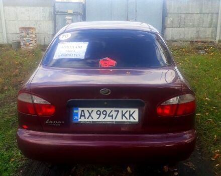 Червоний ЗАЗ Ланос, об'ємом двигуна 1.6 л та пробігом 227 тис. км за 2000 $, фото 2 на Automoto.ua