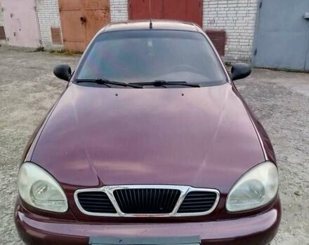 Красный ЗАЗ Ланос, объемом двигателя 1.6 л и пробегом 147 тыс. км за 2500 $, фото 2 на Automoto.ua