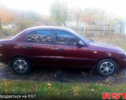 Червоний ЗАЗ Ланос, об'ємом двигуна 1.6 л та пробігом 227 тис. км за 2000 $, фото 3 на Automoto.ua