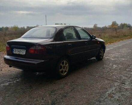 Красный ЗАЗ Ланос, объемом двигателя 1.39 л и пробегом 190 тыс. км за 1850 $, фото 6 на Automoto.ua