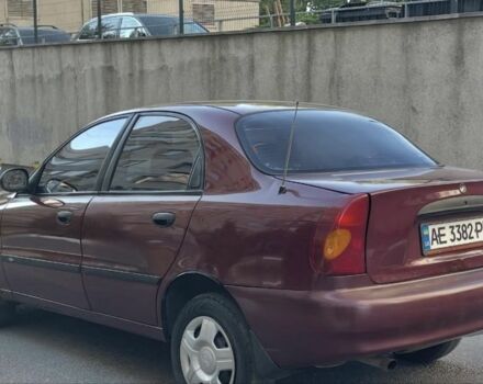 Красный ЗАЗ Ланос, объемом двигателя 1.5 л и пробегом 150 тыс. км за 2100 $, фото 4 на Automoto.ua