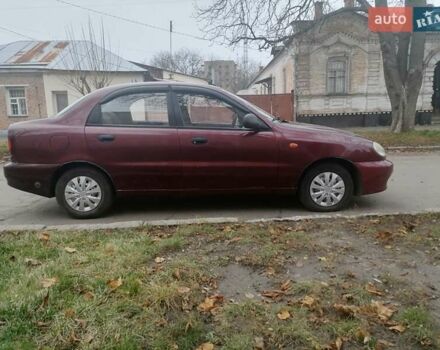 Червоний ЗАЗ Ланос, об'ємом двигуна 1.5 л та пробігом 164 тис. км за 2500 $, фото 2 на Automoto.ua
