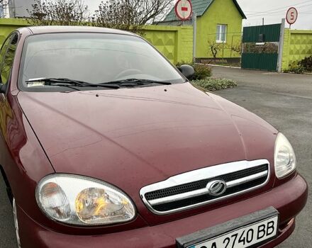 Красный ЗАЗ Ланос, объемом двигателя 1.5 л и пробегом 74 тыс. км за 3200 $, фото 1 на Automoto.ua