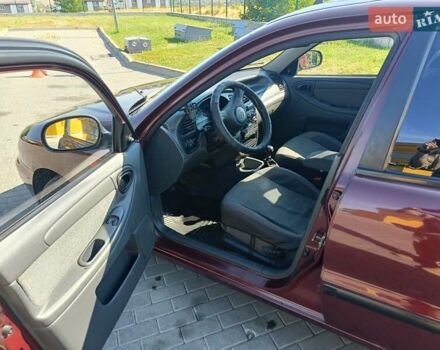 Красный ЗАЗ Ланос, объемом двигателя 1.5 л и пробегом 219 тыс. км за 2700 $, фото 1 на Automoto.ua