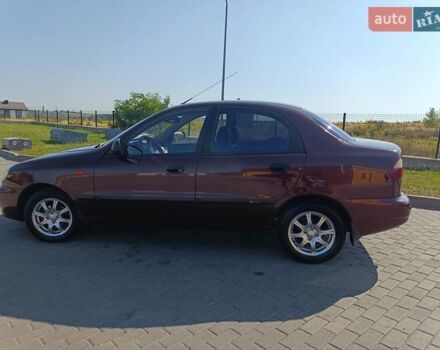 Красный ЗАЗ Ланос, объемом двигателя 1.5 л и пробегом 219 тыс. км за 2700 $, фото 6 на Automoto.ua