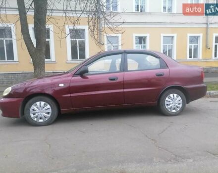 Червоний ЗАЗ Ланос, об'ємом двигуна 1.5 л та пробігом 164 тис. км за 2500 $, фото 3 на Automoto.ua