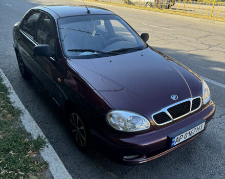 Красный ЗАЗ Ланос, объемом двигателя 1.5 л и пробегом 128 тыс. км за 3600 $, фото 1 на Automoto.ua