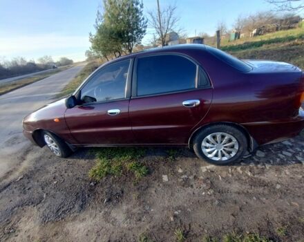 Красный ЗАЗ Ланос, объемом двигателя 1.5 л и пробегом 175 тыс. км за 2900 $, фото 4 на Automoto.ua