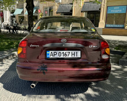 Красный ЗАЗ Ланос, объемом двигателя 1.5 л и пробегом 128 тыс. км за 3600 $, фото 5 на Automoto.ua