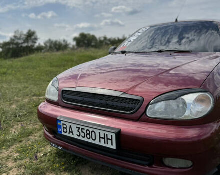 Красный ЗАЗ Ланос, объемом двигателя 1.5 л и пробегом 109 тыс. км за 3000 $, фото 5 на Automoto.ua