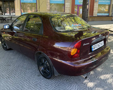 Красный ЗАЗ Ланос, объемом двигателя 1.5 л и пробегом 128 тыс. км за 3600 $, фото 4 на Automoto.ua