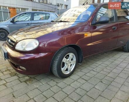 Червоний ЗАЗ Ланос, об'ємом двигуна 0 л та пробігом 99 тис. км за 3700 $, фото 1 на Automoto.ua