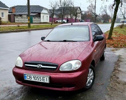 Красный ЗАЗ Ланос, объемом двигателя 1.5 л и пробегом 200 тыс. км за 2400 $, фото 4 на Automoto.ua