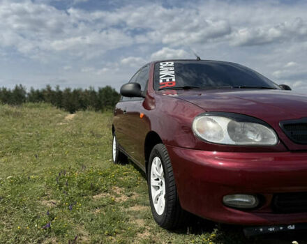 Красный ЗАЗ Ланос, объемом двигателя 1.5 л и пробегом 109 тыс. км за 3000 $, фото 3 на Automoto.ua