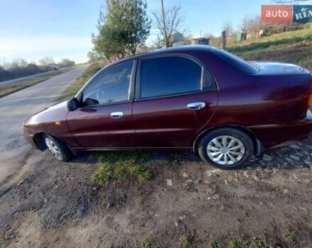 Красный ЗАЗ Ланос, объемом двигателя 1.5 л и пробегом 175 тыс. км за 2900 $, фото 1 на Automoto.ua