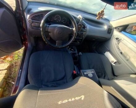 Красный ЗАЗ Ланос, объемом двигателя 1.5 л и пробегом 175 тыс. км за 2900 $, фото 7 на Automoto.ua